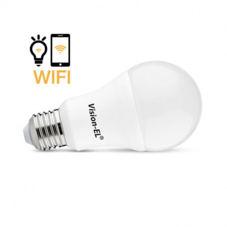 Ampoule LED connectée E27 11W Wifi CCT + RGB