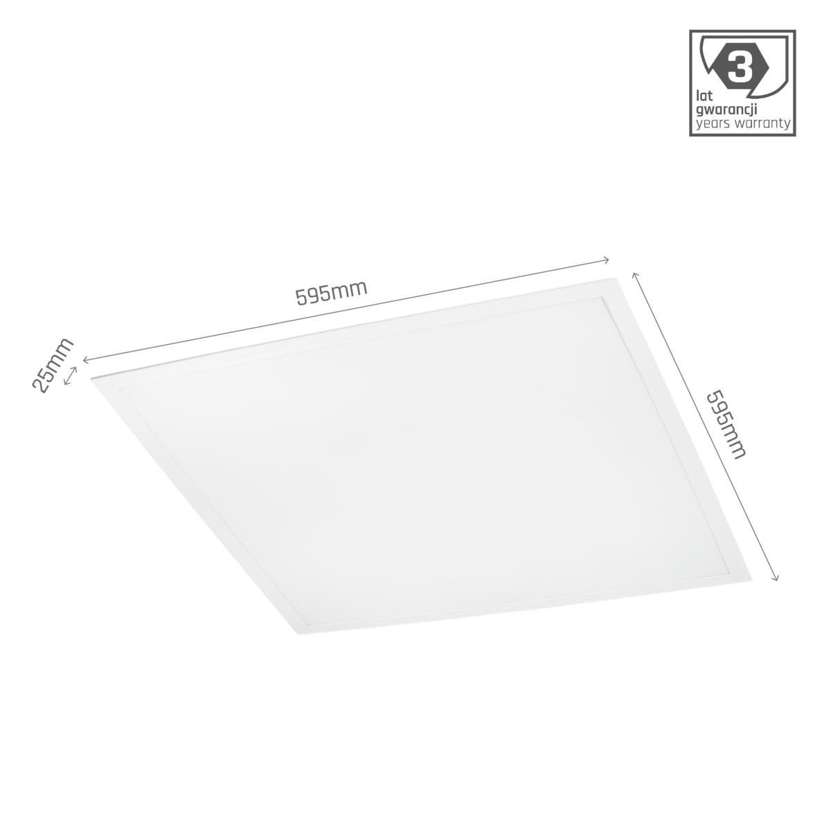 Dalle led 60x60 40W 4000K Blanc Neutre