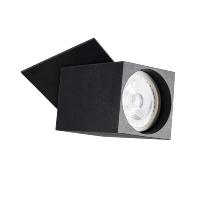 15 x Spot encastrable saillie orientable noir pour LED GU10 Kanlux 29313