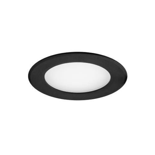 Spot LED noir extra plat recouvrable isolant ARIC 8W 220V IP65 RT2012 50919